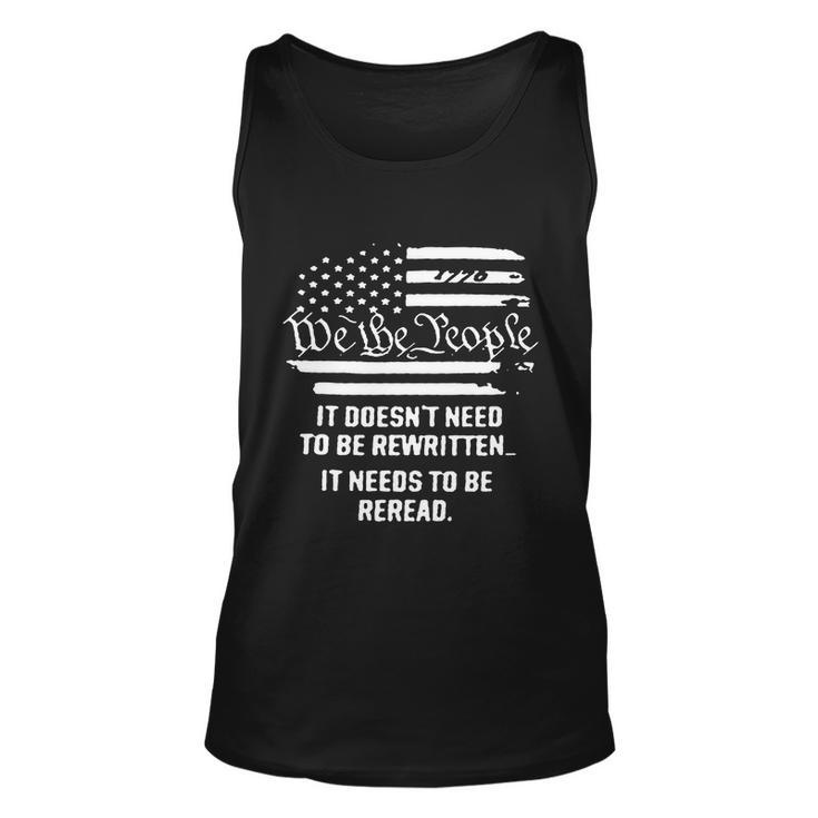 We The People 1776 4Th Of July Patriotic Shirt American Flag Independence Day Unisex Tank Top