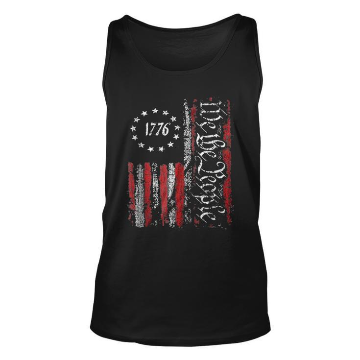 We The People American History 1776 Independence Day Vintage Unisex Tank Top