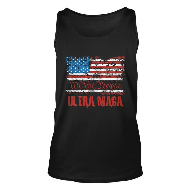 We The People Ultra Maga King Vintage Usa Flag Pride Unisex Tank Top