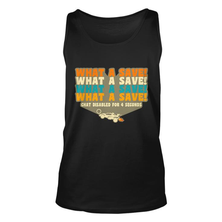 What A Save Rocket Soccer Unisex Tank Top