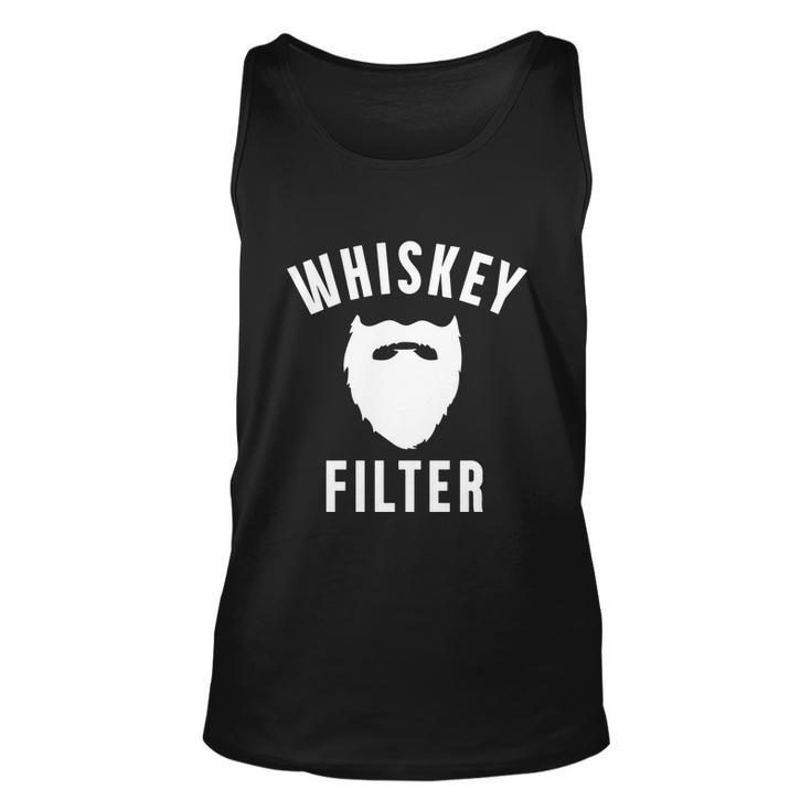 Whiskey And Beard Whiskey Filter Graphic Unisex Tank Top