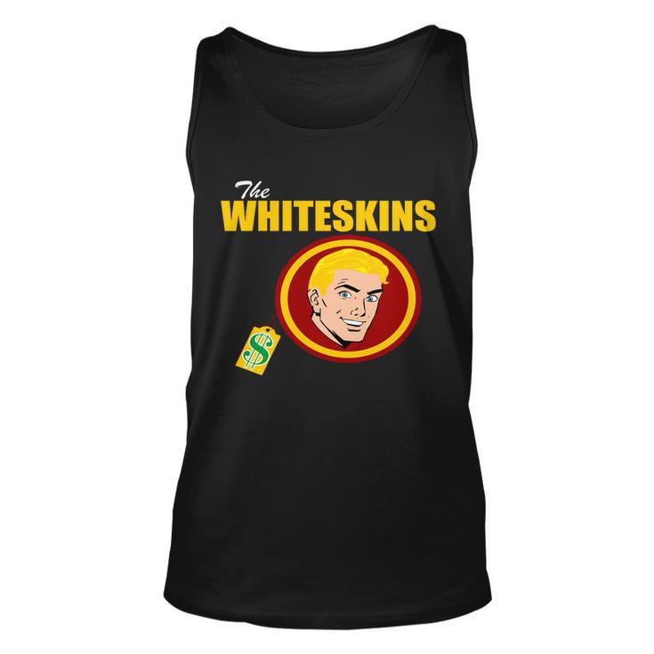 Whiteskins Football Native American Indian Tshirt Unisex Tank Top