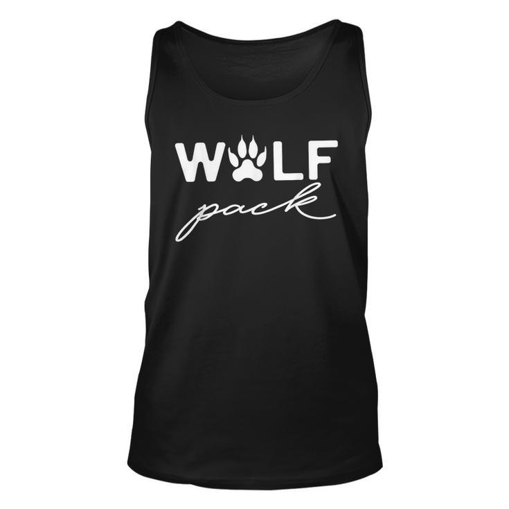 Wolf Pack  Wolf Pack  Family Matching   Men Women Tank Top Graphic Print Unisex
