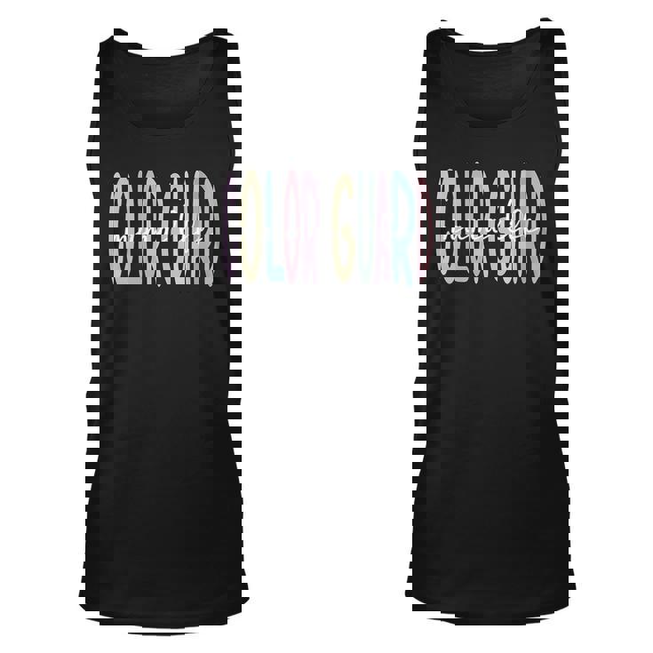 Womens Color Guard Mama Life Color Guard Mom Unisex Tank Top