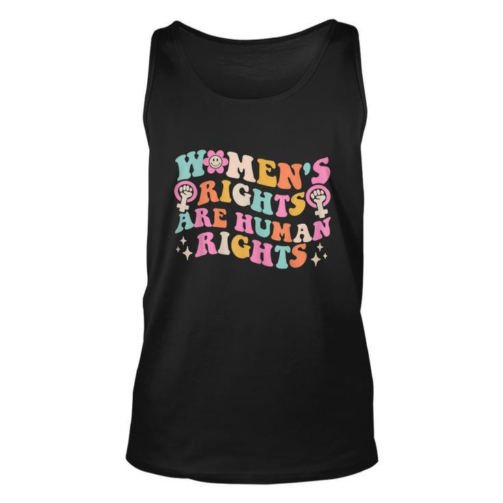 Womens Rights Are Human Rights Pro Choice Pro Roe Unisex Tank Top