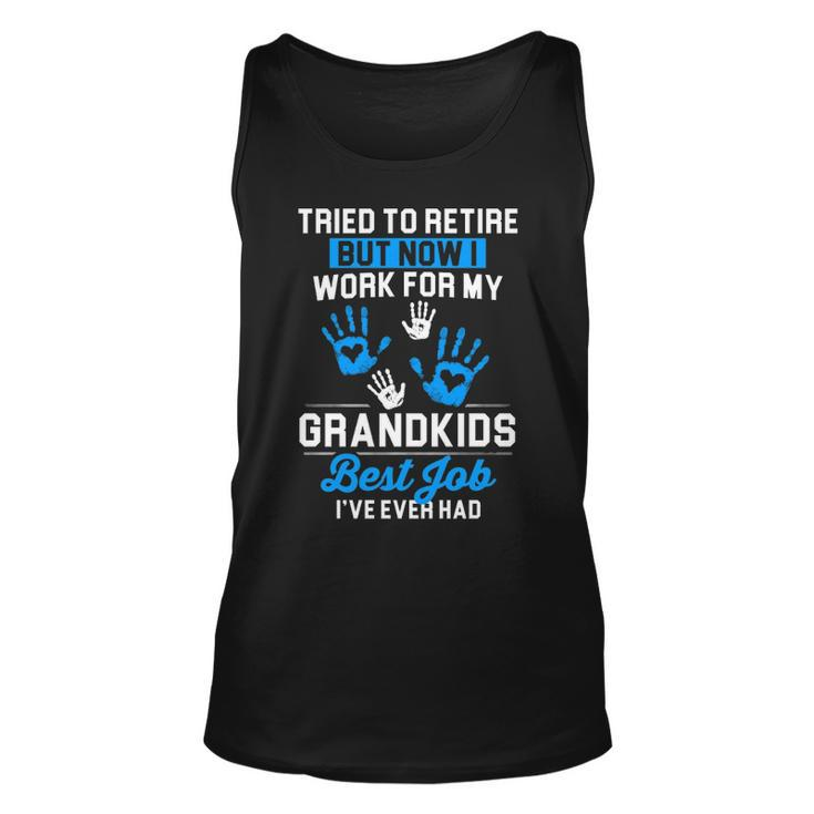 Work For My Grandkids - Best Job Unisex Tank Top
