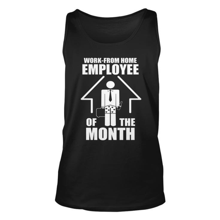 Work From Home Employee Of The Month V2 Unisex Tank Top