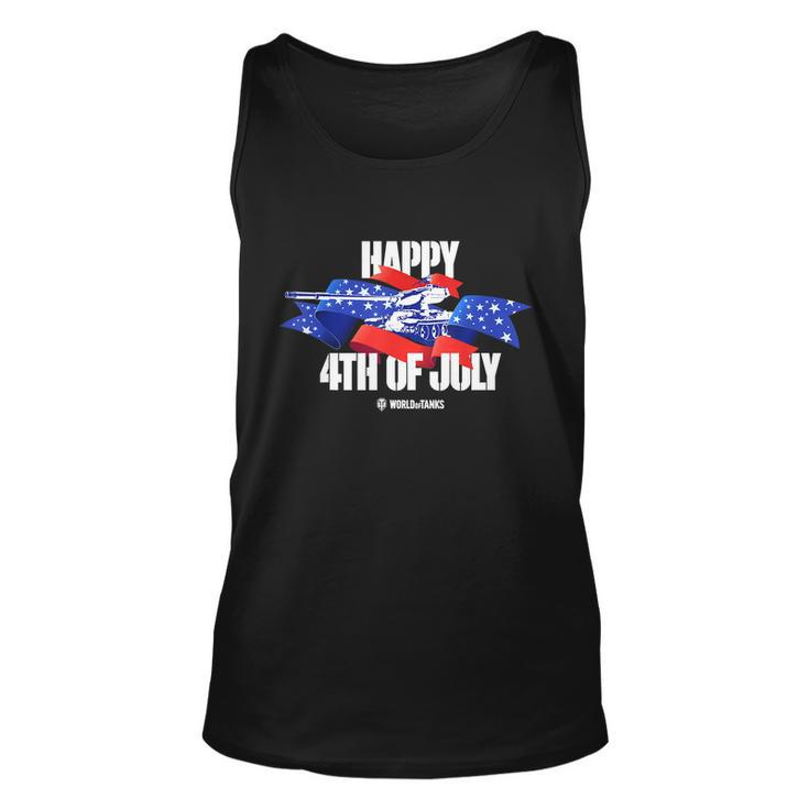 World Of Tanks Mvy For The 4Th Of July Unisex Tank Top