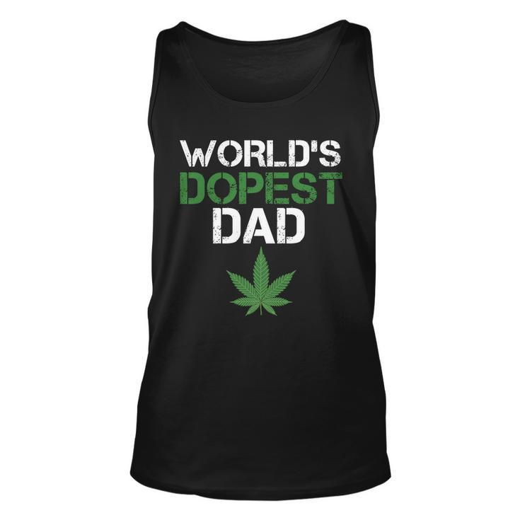 Worlds Dopest Dad Tshirt Unisex Tank Top
