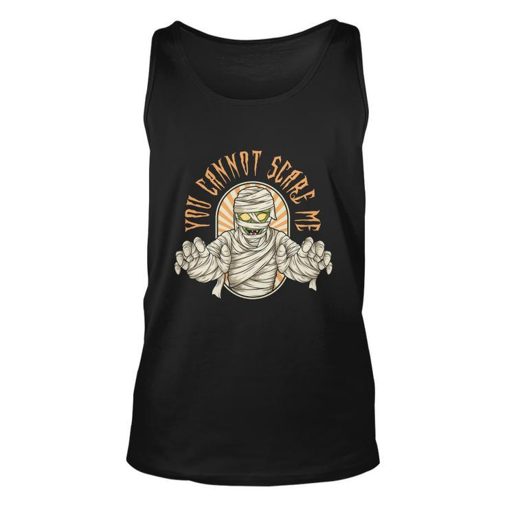 You Cannot Scare Me Halloween Quote Unisex Tank Top