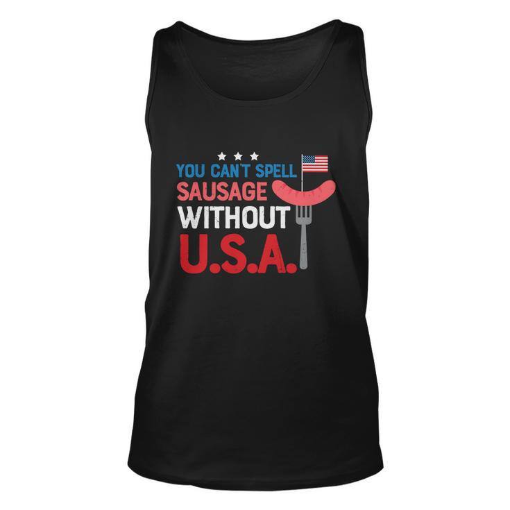 You Cant Spell Sausage Without Usa Plus Size Shirt For Men Women And Family Unisex Tank Top