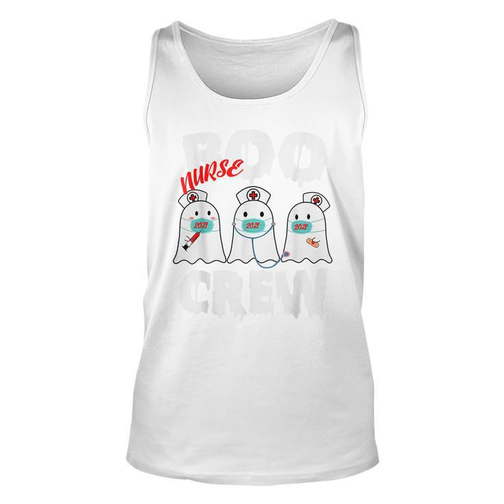 Boo Boo Crew Nurse Halloween Shirt Nurses Rn Lpn Cna Ghost Men Women Tank Top Graphic Print Unisex