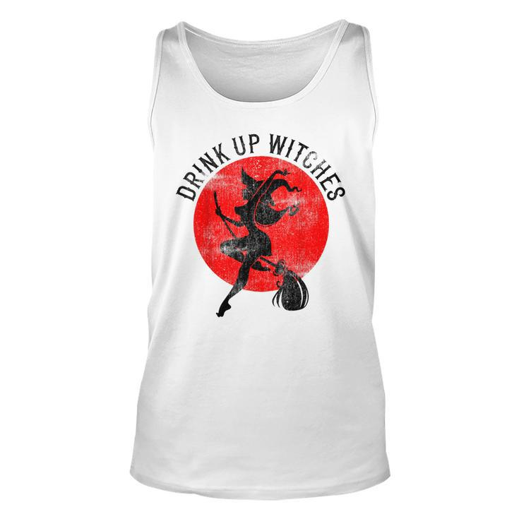 Drink Up Witches  Funny Witch Costume  Halloween  Unisex Tank Top