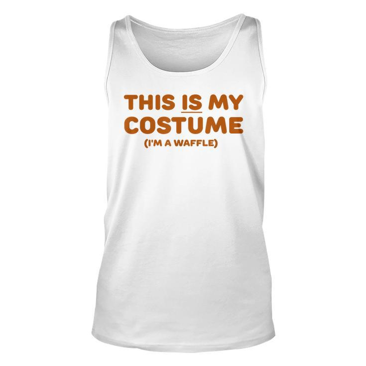 Funny Waffle Halloween Costume  Trick Or Treat Party Unisex Tank Top