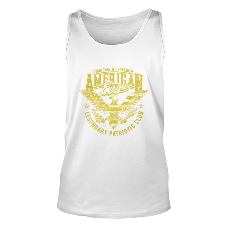 Guardian Of Freedom American Eagle Legendary Patriotic Club Unisex Tank Top