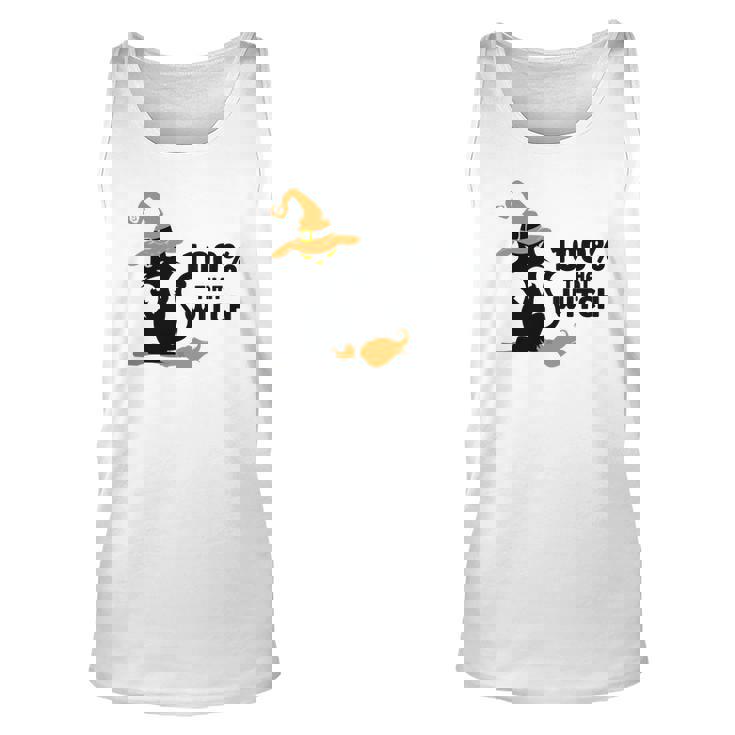 Halloween 100% That Witch Cat Funny Gift Unisex Tank Top