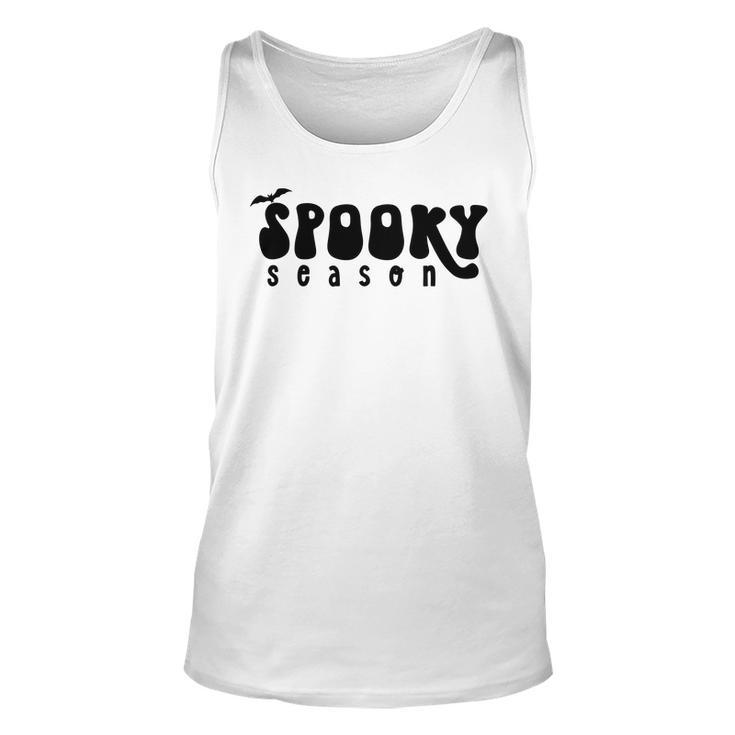 Halloween Spooky Season Time Official Gift Men Women Tank Top Graphic Print Unisex