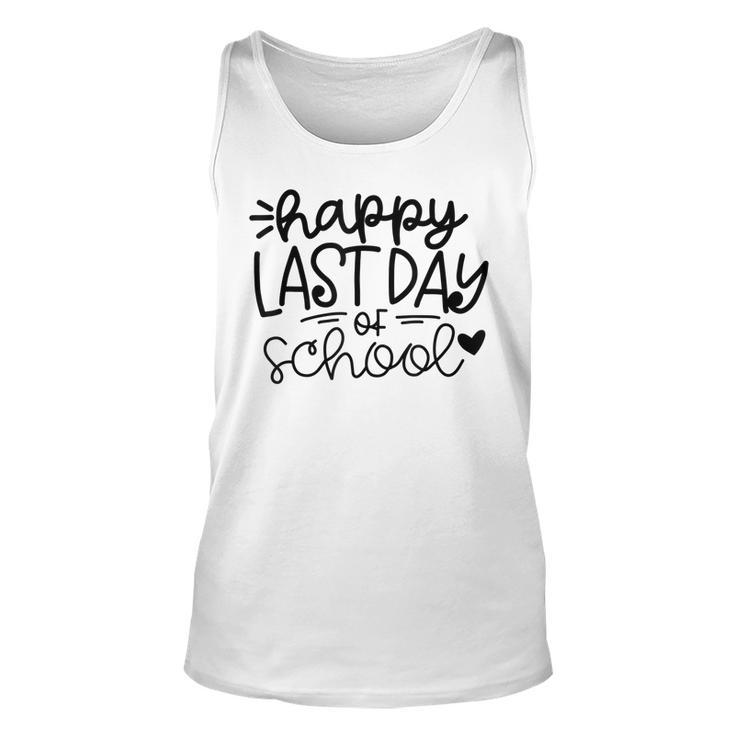 Happy Last Day Of School Kids Teacher Student Graduation  V3 Unisex Tank Top