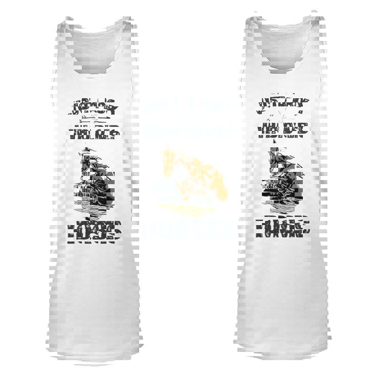 Just A Boy Who Loves Horses Shirt Horse Riding Equestrian Just A Boy Who Loves Horses Shirt Horse Riding Equestrian