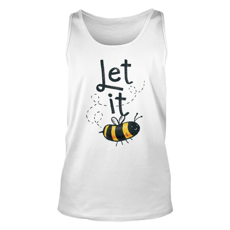 Let It Bee Happy Honey Bee Keeper Costume Mens Womens Kids  Unisex Tank Top