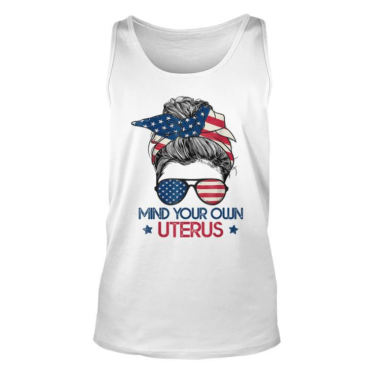 Mind Your Own Uterus Pro Choice Feminist Womens Rights   Unisex Tank Top