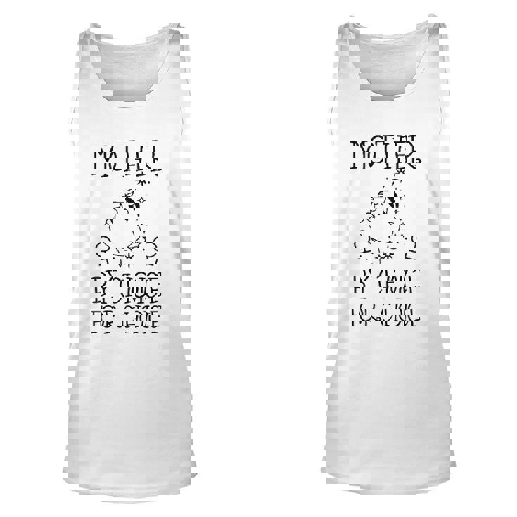 Mother By Choice For Choice Reproductive Rights Abstract Face Stars And Moon Unisex Tank Top
