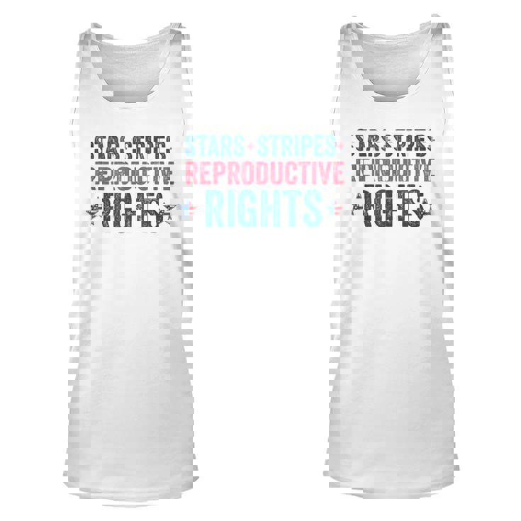 Patriotic 4Th Of July  Stars Stripes Reproductive Right  V5 Unisex Tank Top