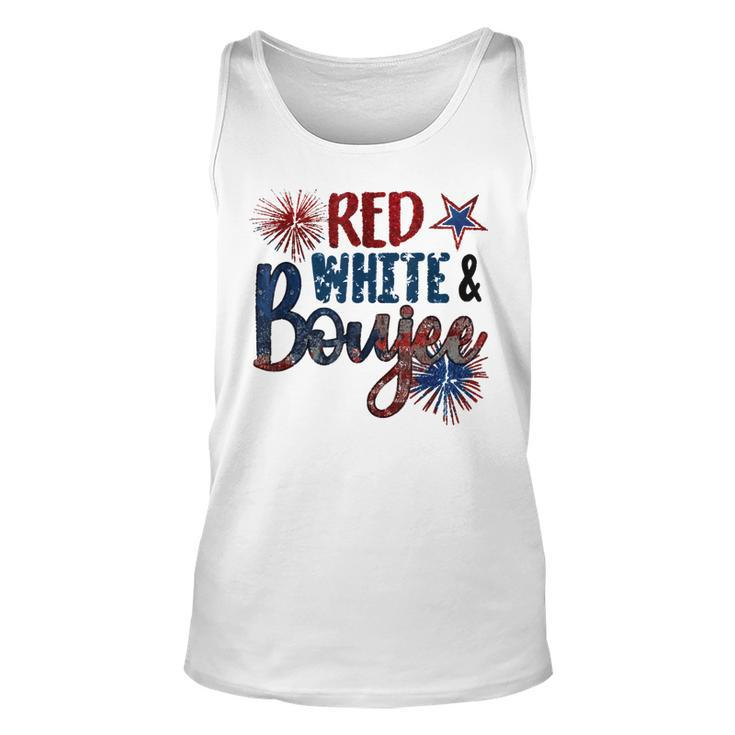 Red White And Boujee 4Th Of July Fourth Of July Vintage  Unisex Tank Top