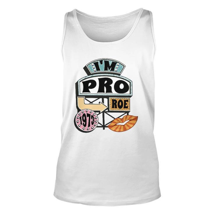 Reproductive Rights Pro Roe Pro Choice Mind Your Own Uterus Retro Tank Top
