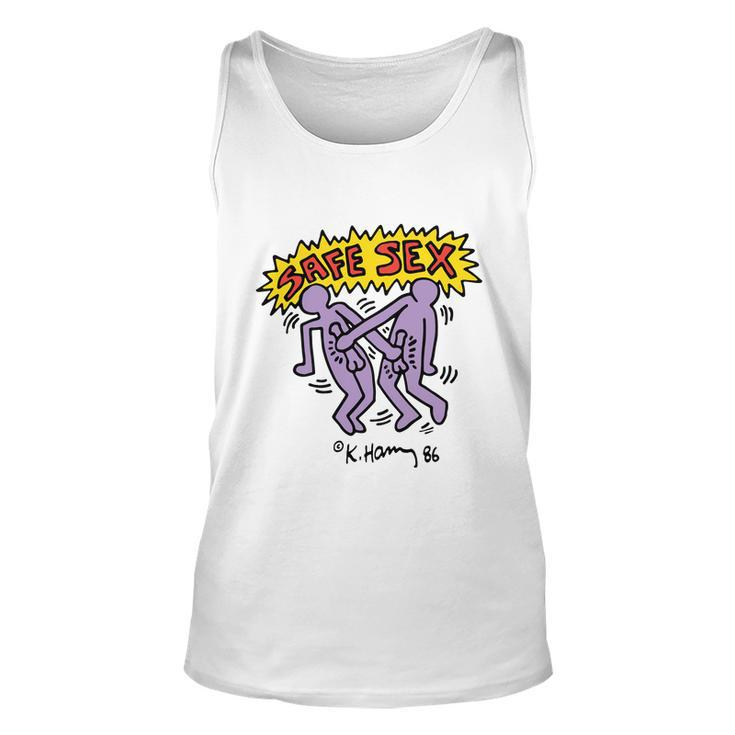 Safe Sex Harry 86 Funny Gays Gay With Lgbt Unisex Tank Top