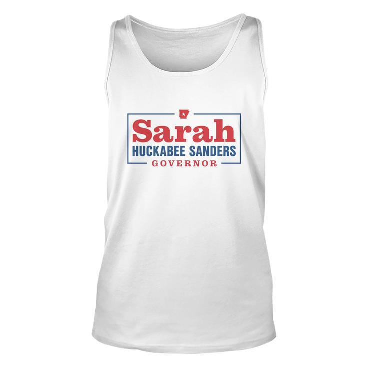 Sarah Huckabee Sanders Governor V2 Unisex Tank Top