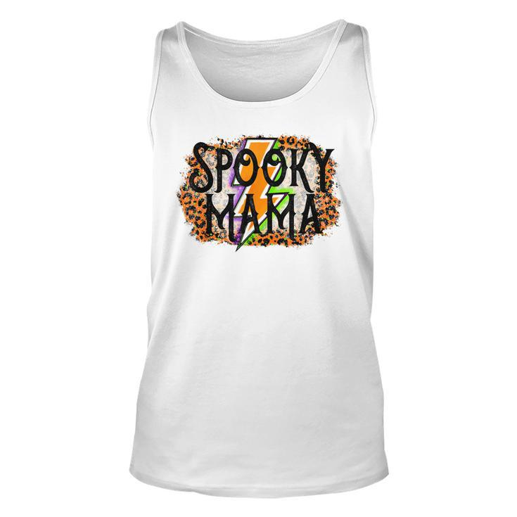Spooky Mama Halloween Mama Mini Family Matching Costume  Unisex Tank Top
