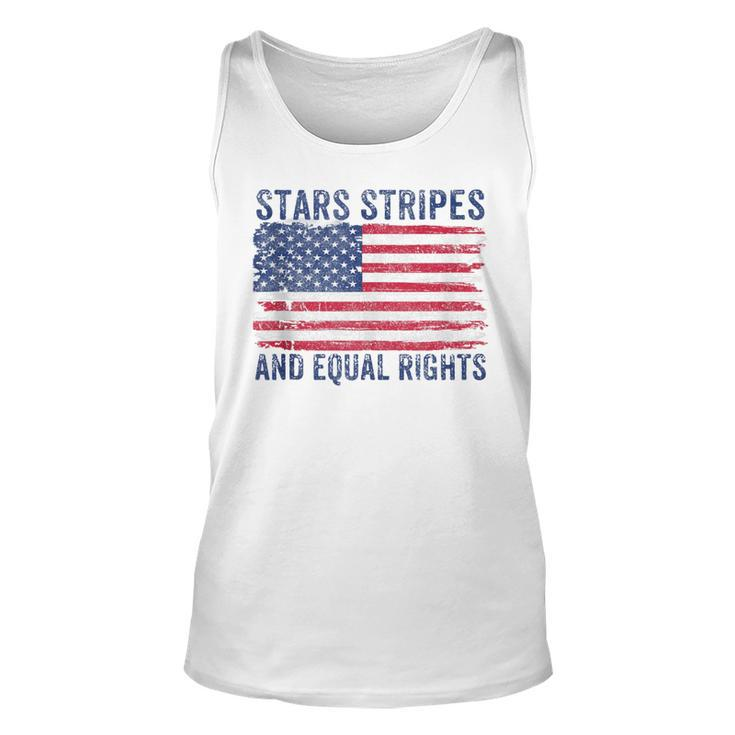 Stars Stripes And Equal Rights 4Th Of July Womens Rights  V2 Unisex Tank Top