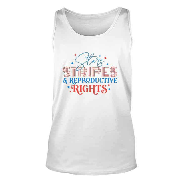Stars Stripes Reproductive Rights Patriotic 4Th Of July 1973 Protect Roe Pro Choice Tank Top