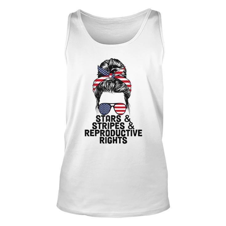 Stars Stripes Reproductive Rights Patriotic 4Th Of July  V14 Unisex Tank Top