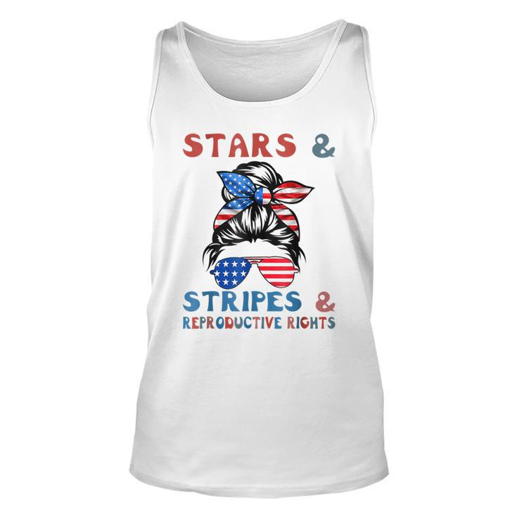 Stars Stripes Reproductive Rights Patriotic 4Th Of July  V15 Unisex Tank Top
