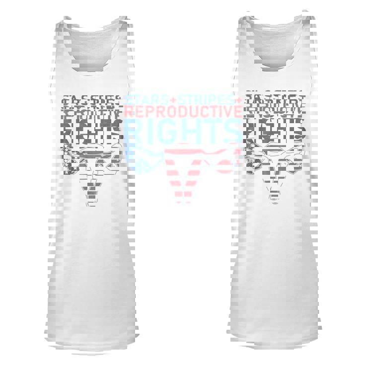 Stars Stripes Reproductive Rights Patriotic 4Th Of July  V22 Unisex Tank Top
