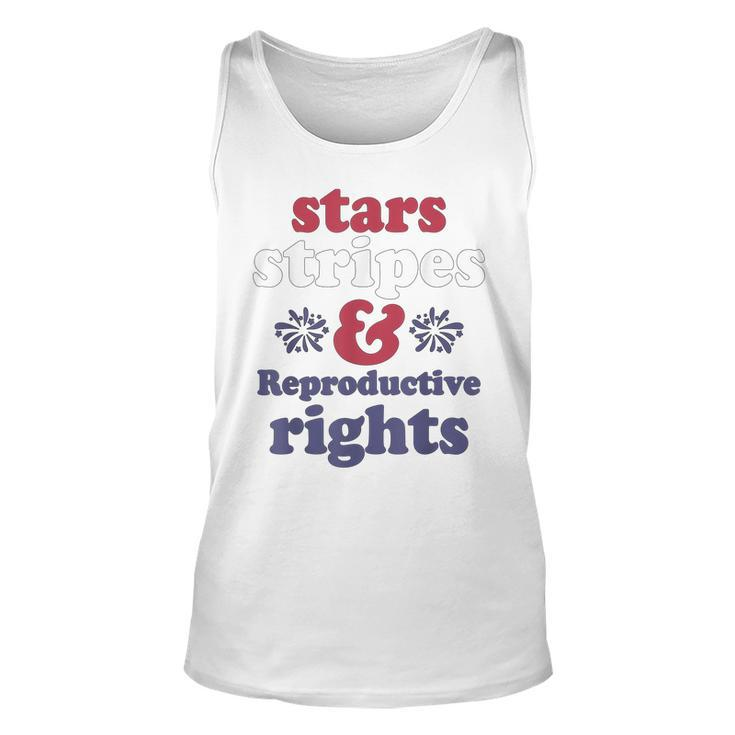 Stars Stripes Reproductive Rights Patriotic 4Th Of July  V4 Unisex Tank Top