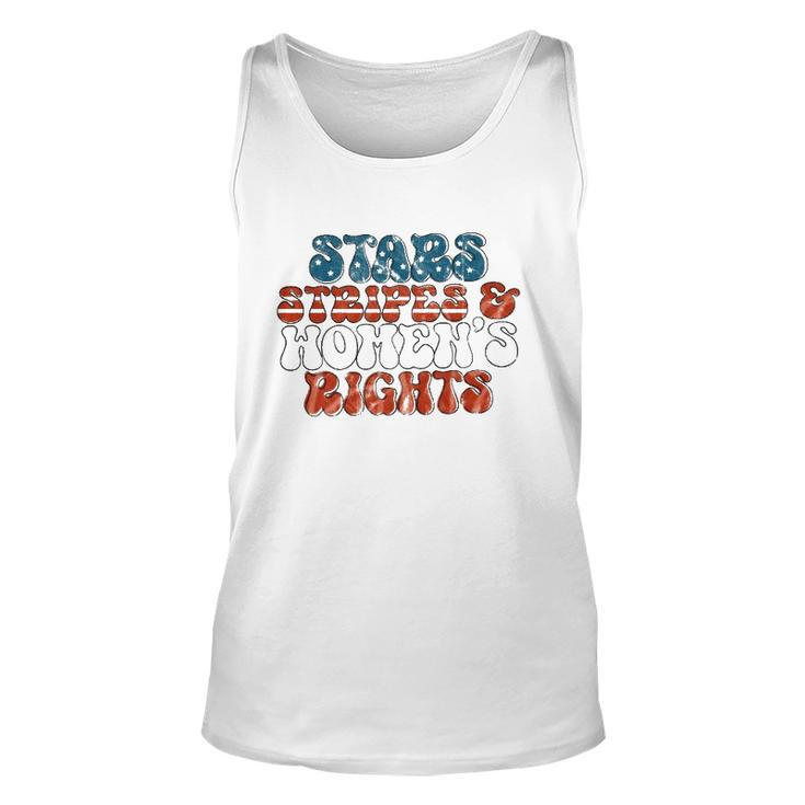 Stars Stripes Women&8217S Rights Patriotic 4Th Of July Pro Choice 1973 Protect Roe Unisex Tank Top