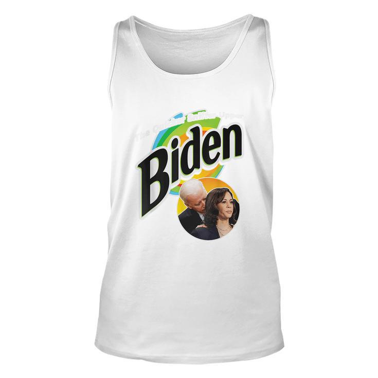 The Quicker Sniffer Upper Anti Biden Pro Trump Funny 21 Tshirt Unisex Tank Top