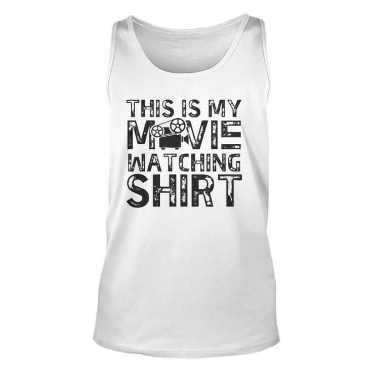 This Is My Movie Watching  Family Moving Night Unisex Tank Top