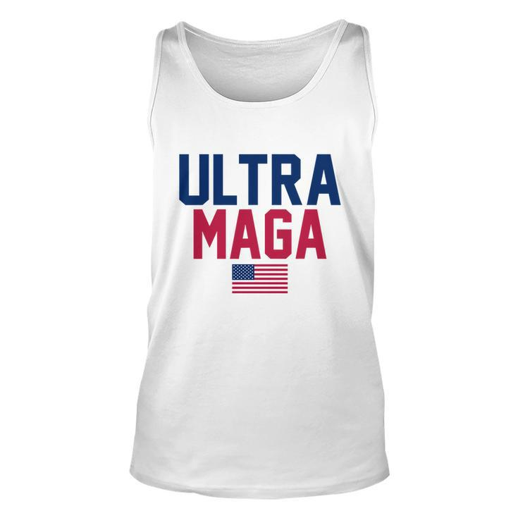 Ultra Maga Shirt Funny Anti Biden American Flag Pro Trump Trendy Tshirt Unisex Tank Top