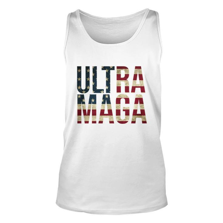 Ultra Maga Usa Flag V2 Unisex Tank Top