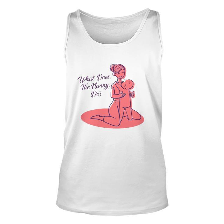 What Does The Nanny Do Christine Brown Unisex Tank Top