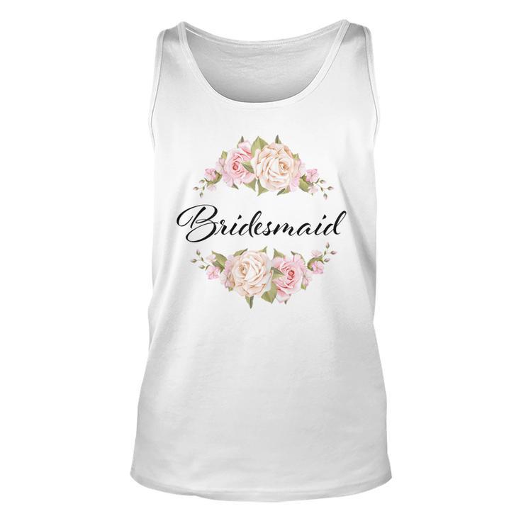 Womens Bride Squad Bachelorette Party Bridal Shower Bridesmaid  V2 Unisex Tank Top