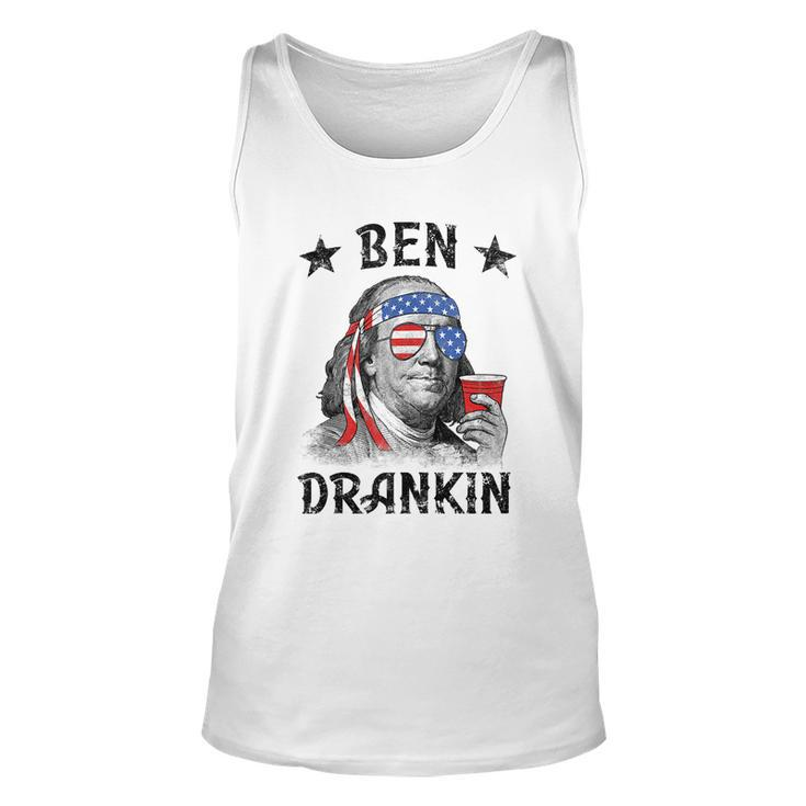 Ben Drankin Funny 4Th Of July Unisex Tank Top