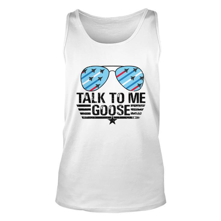 Talk To Me Goose Unisex Tank Top