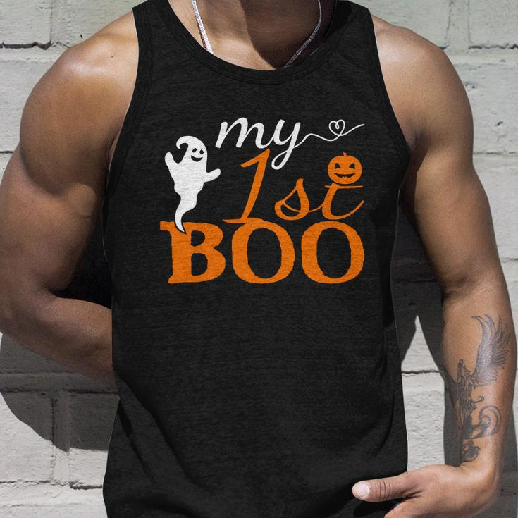1St Boo Pumpkin Halloween Quote Unisex Tank Top Gifts for Him