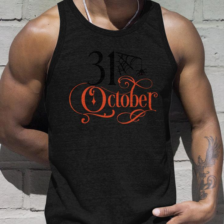 31 October Funny Halloween Quote V2 Unisex Tank Top Gifts for Him