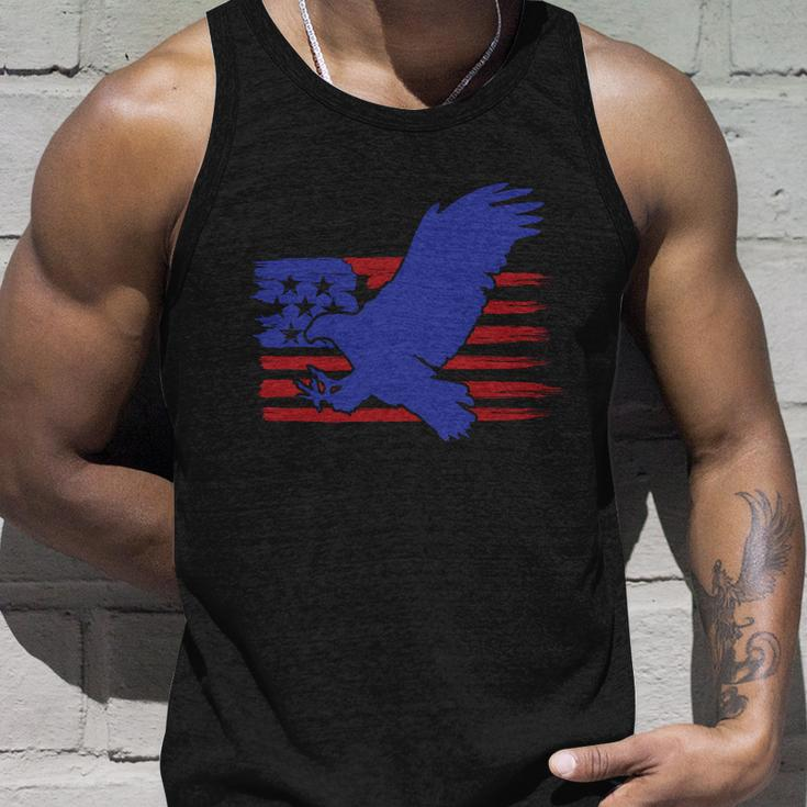 4Th Of July Eagle American Flag Proud American Unisex Tank Top Gifts for Him